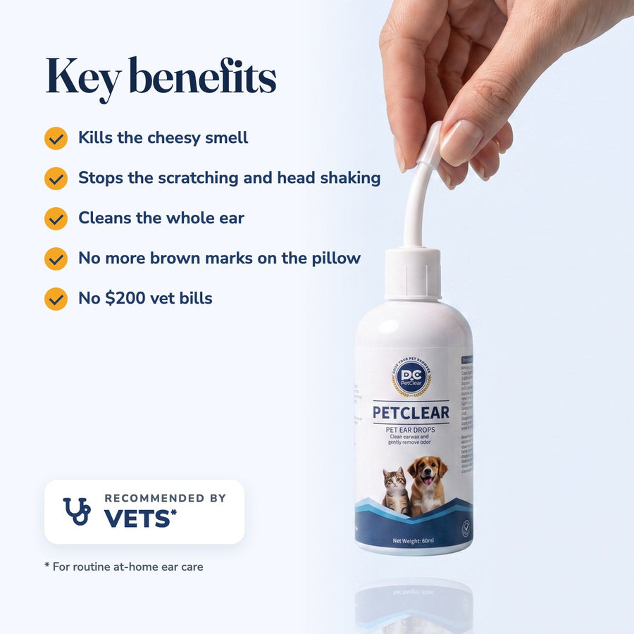 Merdello — Ear Cleaning Drops for Dogs & Cats